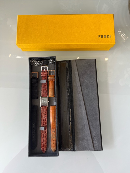 Fendi Accessories - Vintage Fendi Watch Set with interchangeable Straps